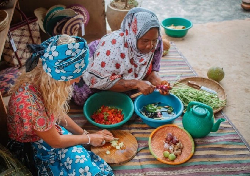 Bwejuu Local Village, Gana Farm Tour & Ukongoroni Village full day